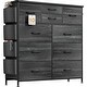 preview thumbnail 15 of 28, 10 Drawer Dresser Closet Storage Tower Organizer Unit for Bedroom