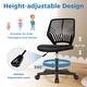 preview thumbnail 39 of 38, Costway Height-adjustable Ergonomic Kids Desk Chair with Universal - See Details