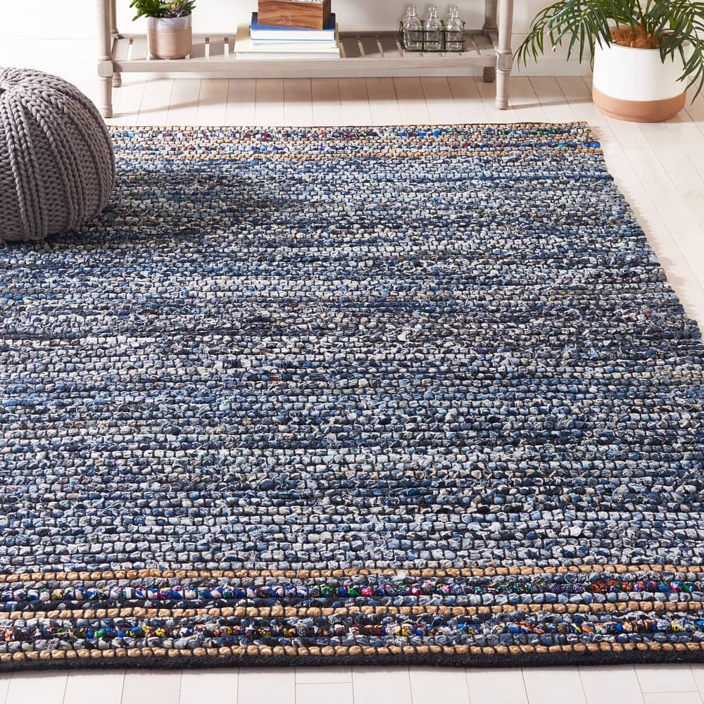 SAFAVIEH Handmade Cape Cod Korina Boho Coastal Rug