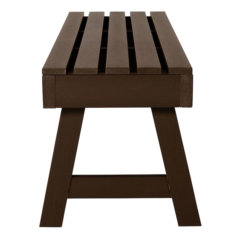 HIGHWOOD Weatherly 4-foot Eco-friendly Synthetic Wood Picnic Bench