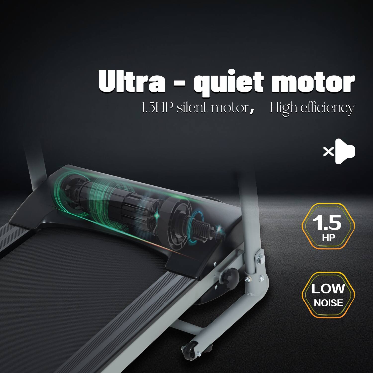 Expertly Engineered Foldable Treadmill with Incline Digital Performance