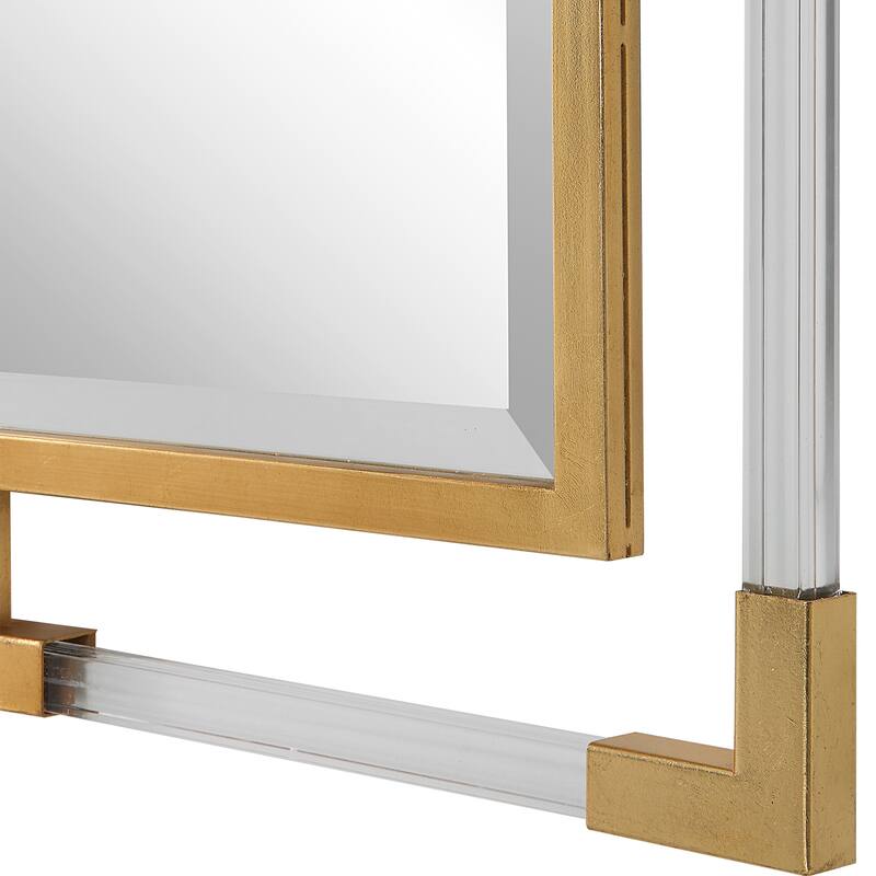 Uttermost Balkan Gold Tall Mirror - 28"W x 75"H x 1"D