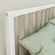 preview thumbnail 25 of 24, Max and Lily Scandinavian Full-Size Bed with Slatted Headboard