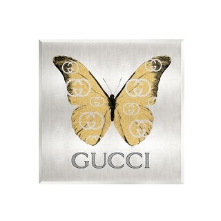 Stupell Glam Brand Butterfly Wall Plaque Art Design by Madeline Blake ...