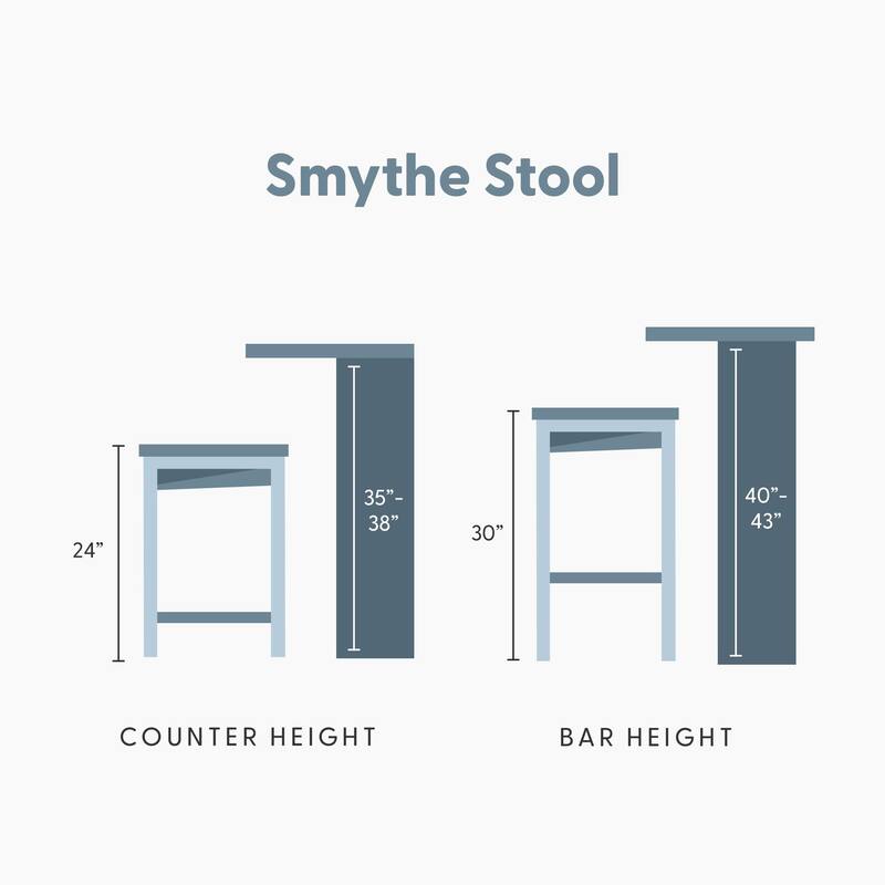 Plank and Beam Smythe Counter Height Stool - Set of 2