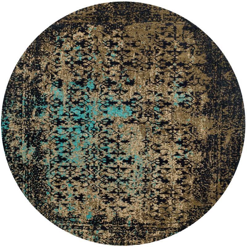 SAFAVIEH Classic Vintage Boho Milyonka Distressed Oriental Cotton Rug