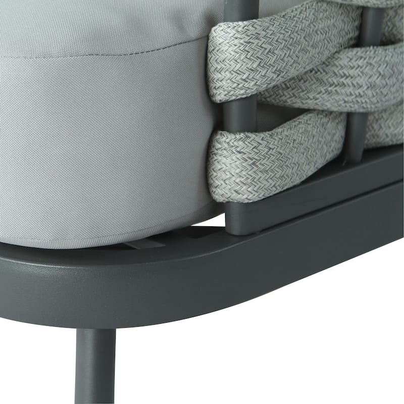 Steel Club Chair Set of 2