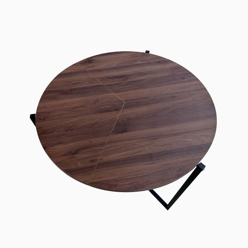 35"Multi-Use Trifold Table in Walnut