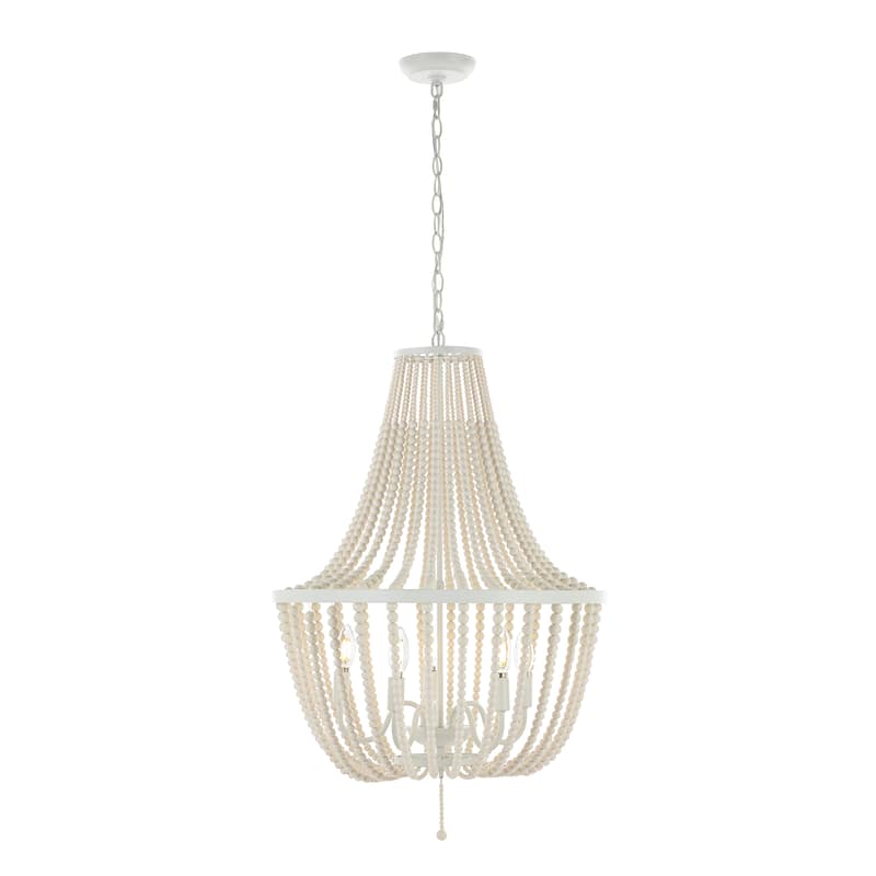 SAFAVIEH Lighting Fedosia 5-light 22-inch Pendant - 22" W x 22" D x 32" H - 22Wx22Dx32H