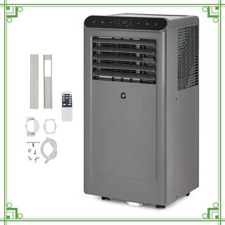 8000 BTU 3-in-1 Portable Air Conditioner with Remote, Dehumidifier, Fan, Sleep Mode