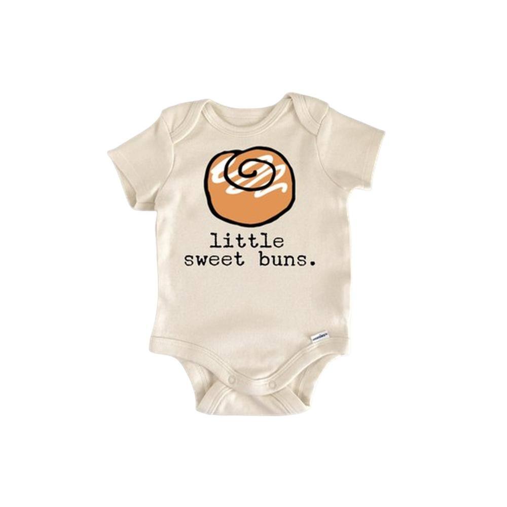 Cinnamon Roll Baking - Baby Boy Girl Clothes Infant Bodysuit Funny Cute Newborn