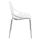 preview thumbnail 17 of 77, LeisureMod Asbury Modern Open Back Plastic Dining Side Chair