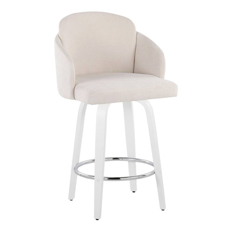 Dahlia 26" Fixed-Height Counter Stool - Set of 2