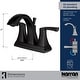 preview thumbnail 16 of 20, Karran Randburg KBF526 2-Handle Two Hole Centerset Faucet Bathroom Faucet with Matching Pop-up Drain