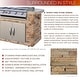 preview thumbnail 4 of 10, 7ft. Stone Veneer Gas Grill Island in Stainless with 4-Burner Propane