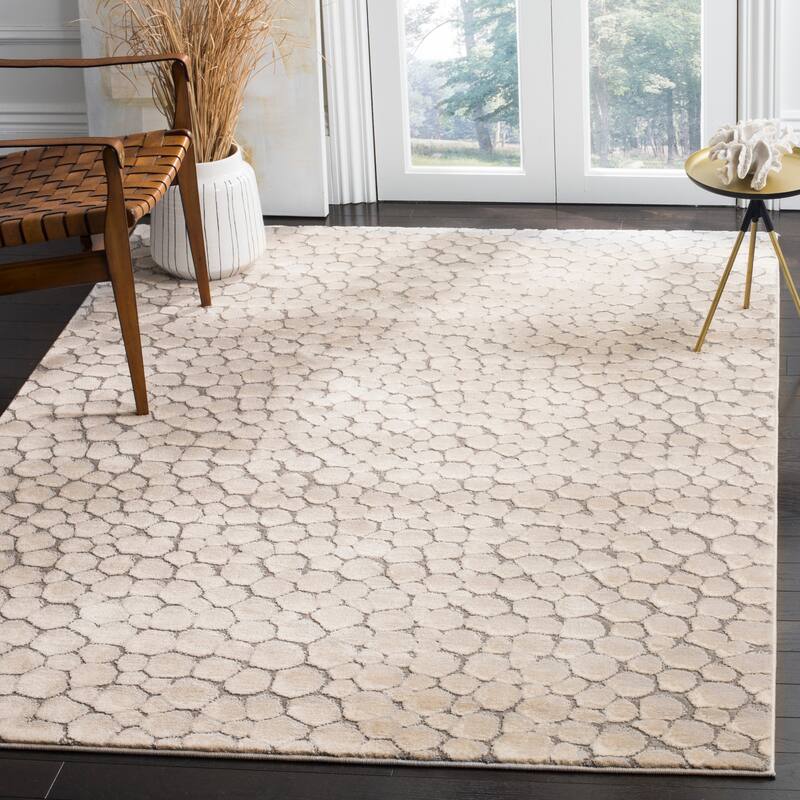 SAFAVIEH Meadow Jacolien Modern Abstract Rug - 9' x 12' - Beige