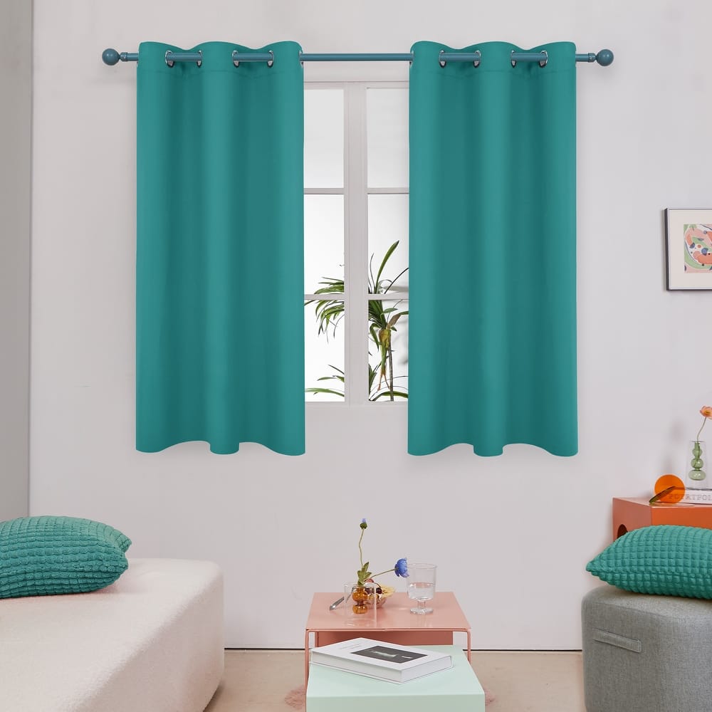 Deconovo Grommet 38 Width Curtain (2 Panel)