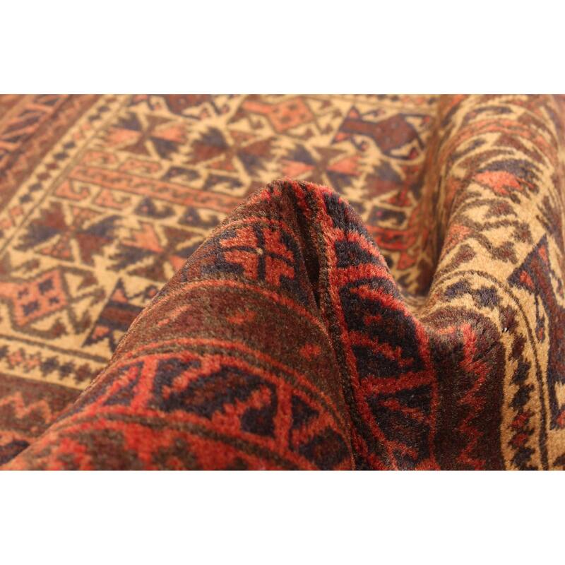 ECARPETGALLERY Hand-knotted Teimani Beige Wool Rug - 3'0 x 4'6