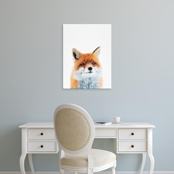 Easy Art Prints Tai Prints's 'Fox' Premium Canvas Art