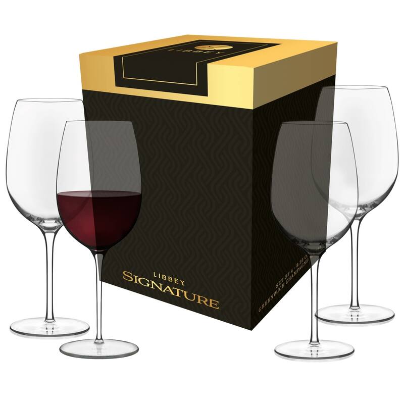 Libbey Signature Kentfield Wine Glasses, 20-Ounce, Set of 4 - Set of 4