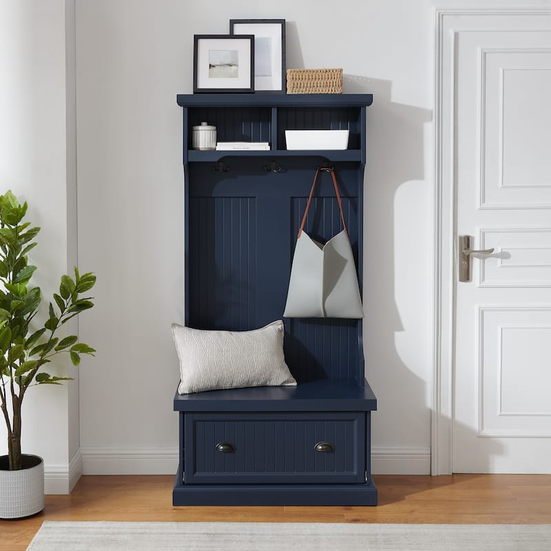 Crosley Shoreline Hall Tree - 15.75"x31.5"x64.25"