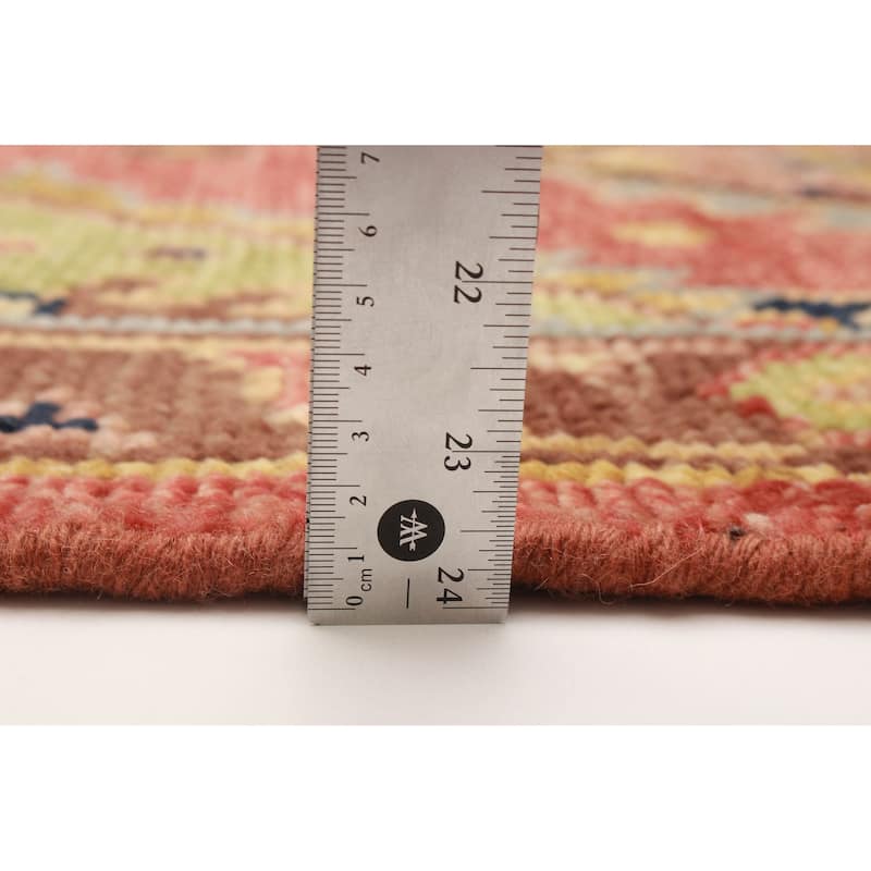ECARPETGALLERY Hand-knotted Jules Serapi Red Wool Rug - 5'0 x 8'0