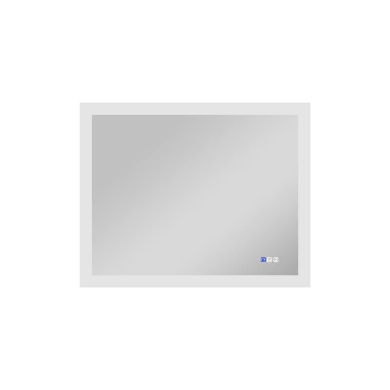 Bathroom Wall Mounted Frameless LED Mirror Super Bright Light With Anti-Fog (Horizontal/Vertical)
