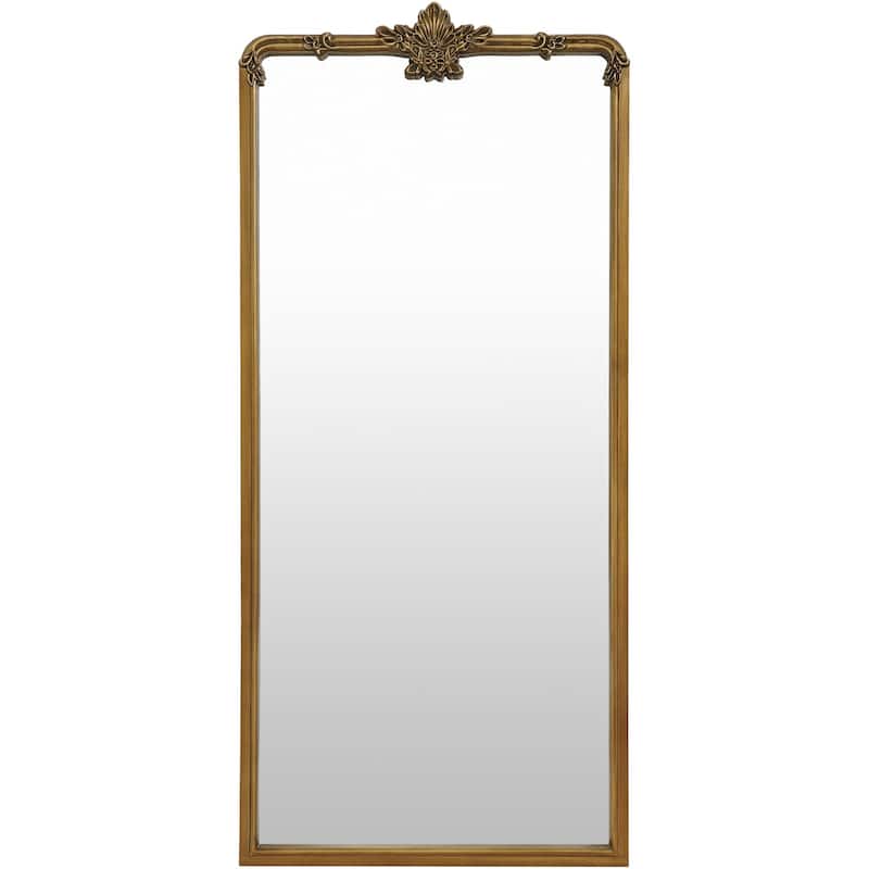 Livabliss Highclere Traditional Full Length Mirror - 66"H x 30"W x 2"D - Gold