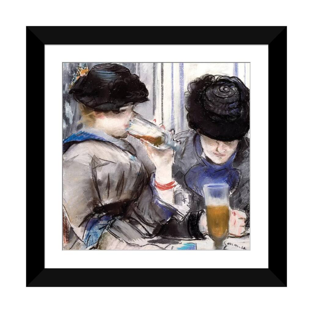 iCanvas "Women Drinking Beer, 1878" by Edouard Manet