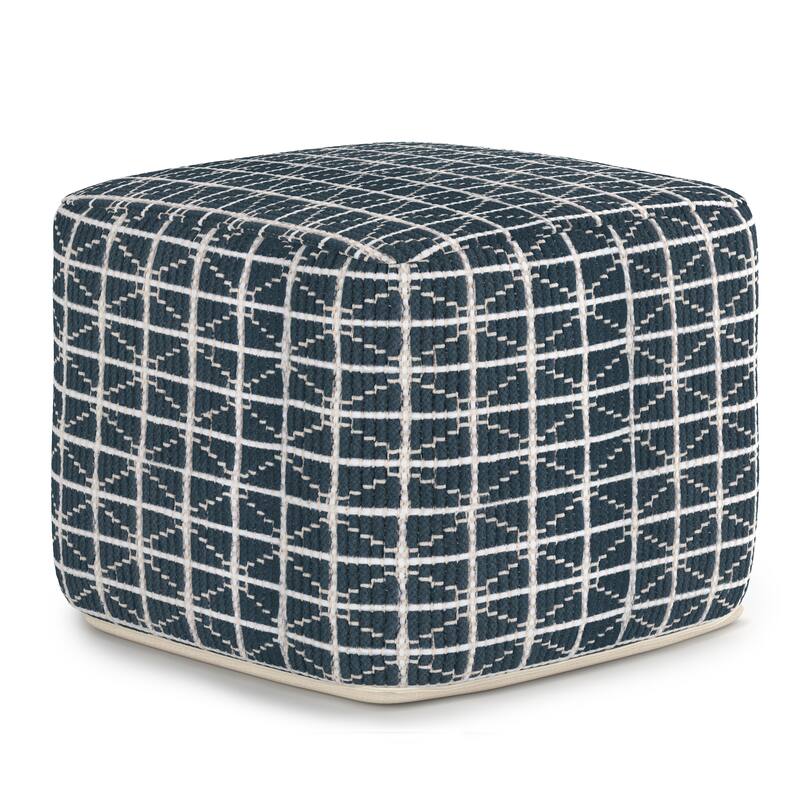 WYNDENHALL Tatum Boho Square Pouf