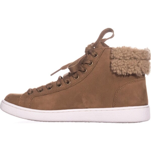 ugg olive lace up sneakers