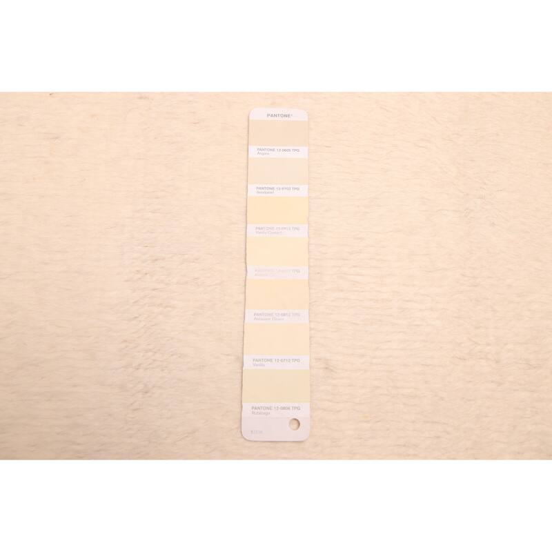 ECARPETGALLERY Hand-knotted Pak Finest Marrakesh Cream Wool Rug - 5'5 x 6'6