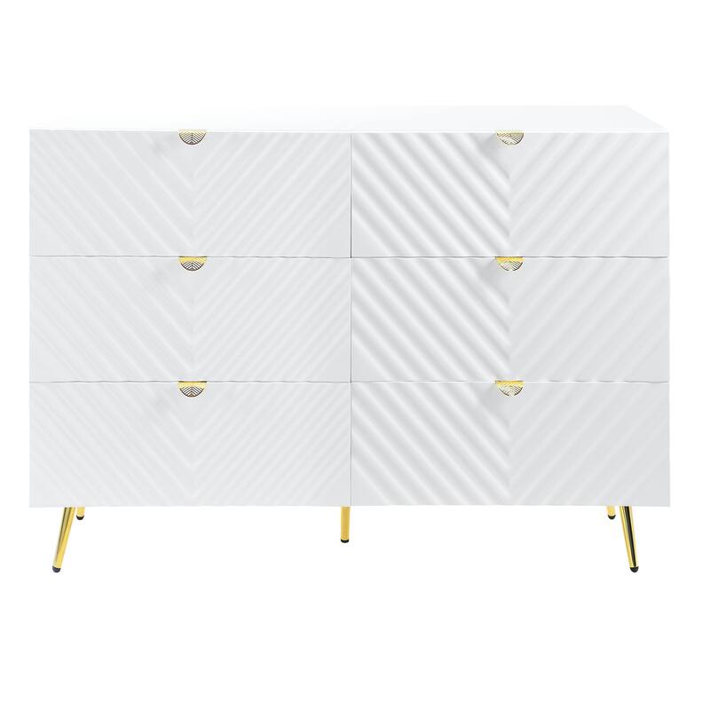Kylie 6-drawer Double Dresser