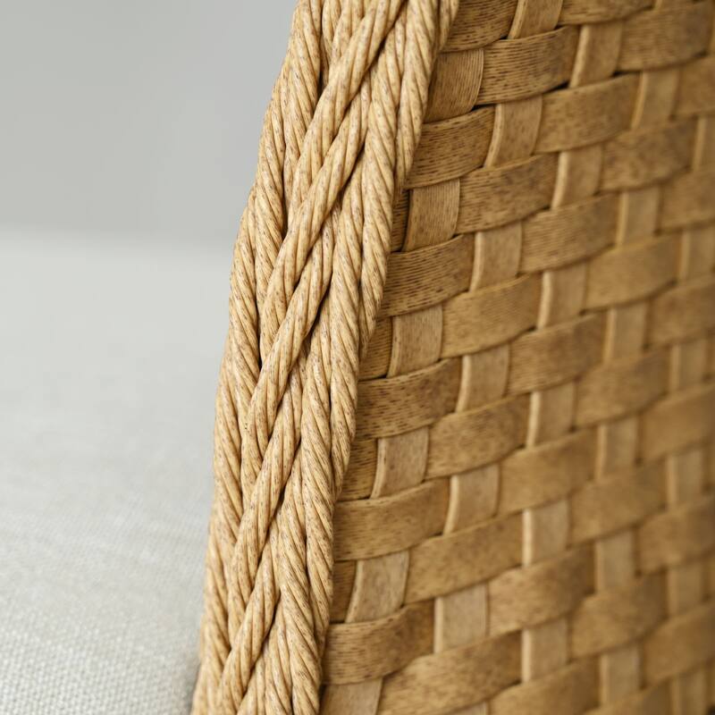 Coastal Rattan Dining Chair (Set of 2)