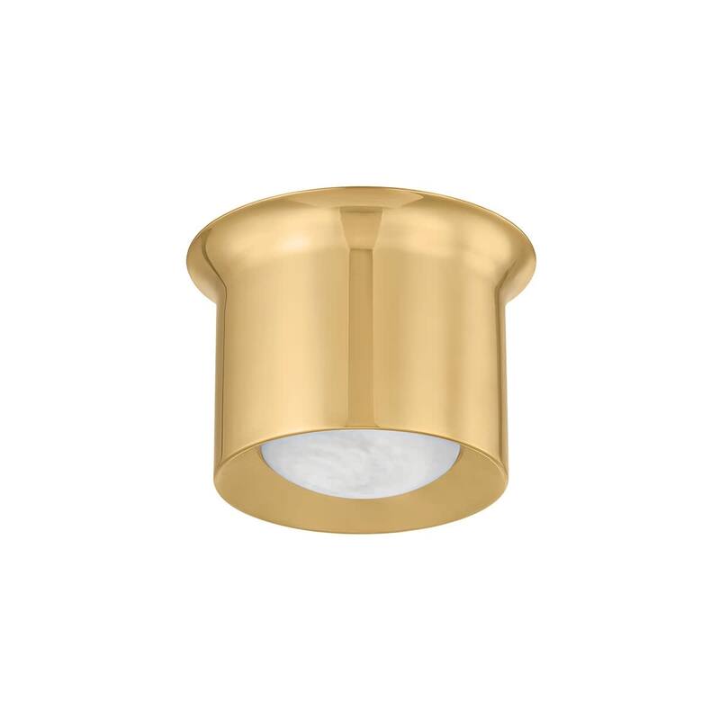 Hudson Valley Lighting 1707 Noxon 7" Wide Flush Mount Ceiling Fixture - Aged Brass