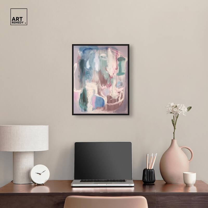 Silk and Satin I Canvas by Art Remedy