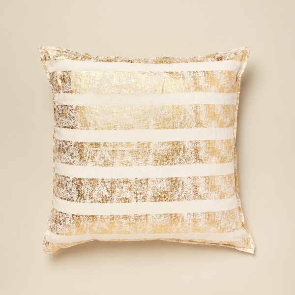 Kelsey Metallic Accent Pillow. Opens flyout.