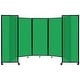 preview thumbnail 10 of 129, Room Divider 360 Folding Portable Partition - Polycarbonate Green Poly - 6'1" H x 14' W