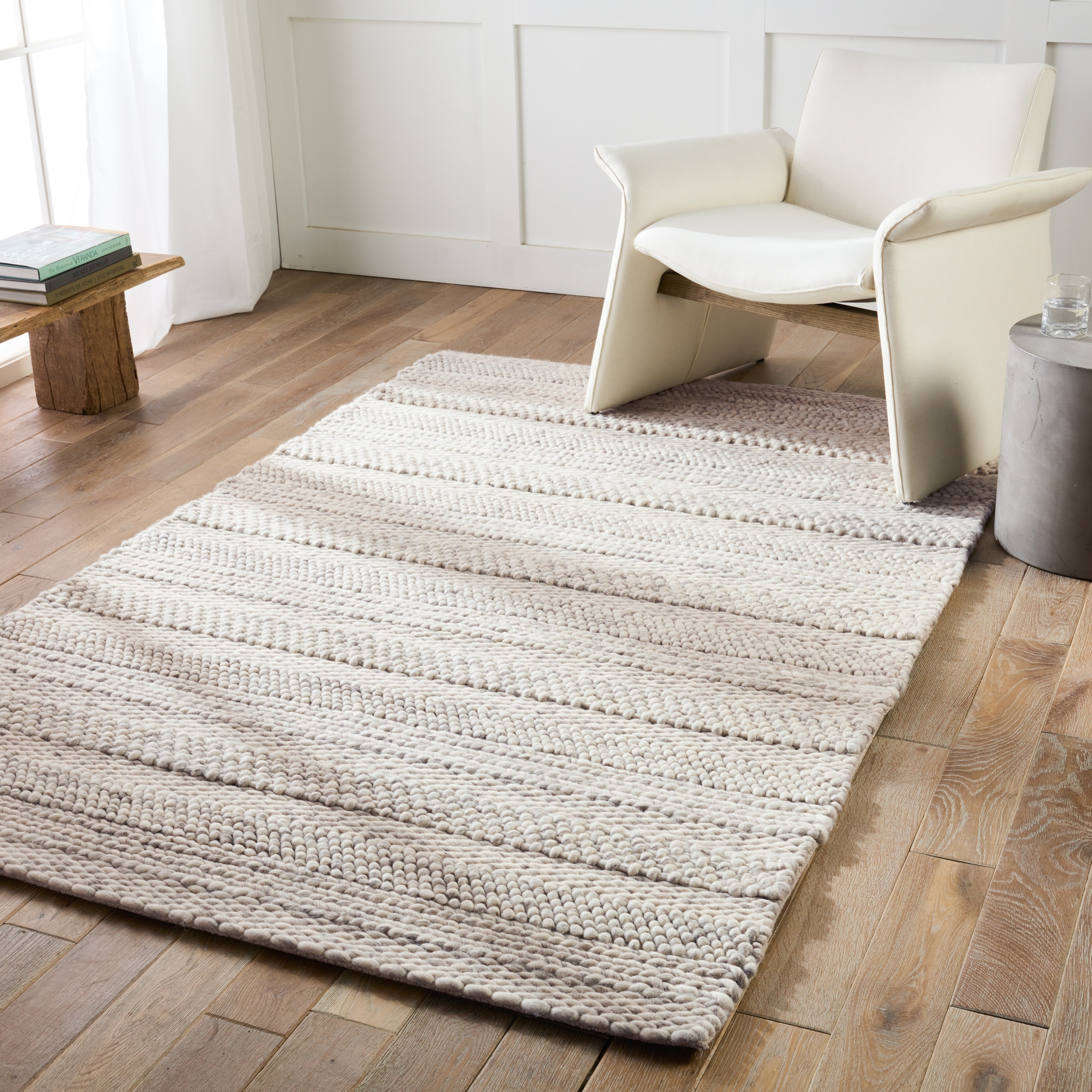 Nordahl Handmade Solid Area Rug