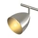 preview thumbnail 8 of 12, Contemporary 4-Light Adjustable Arm Track Light Semi-flush Mount - 31.9 in