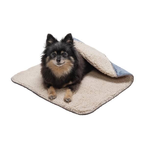 Shop Furhaven Snuggly Warm Faux Lambswool Terry Waterproof Pet