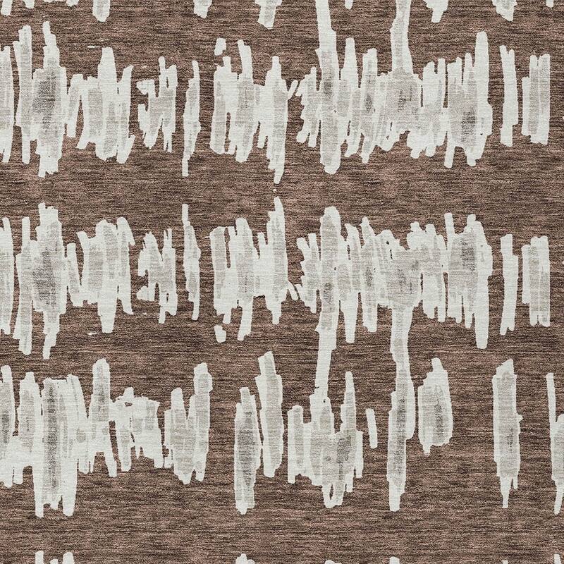 HomeRoots Striped Transitional Rectangle Outdoor Rug