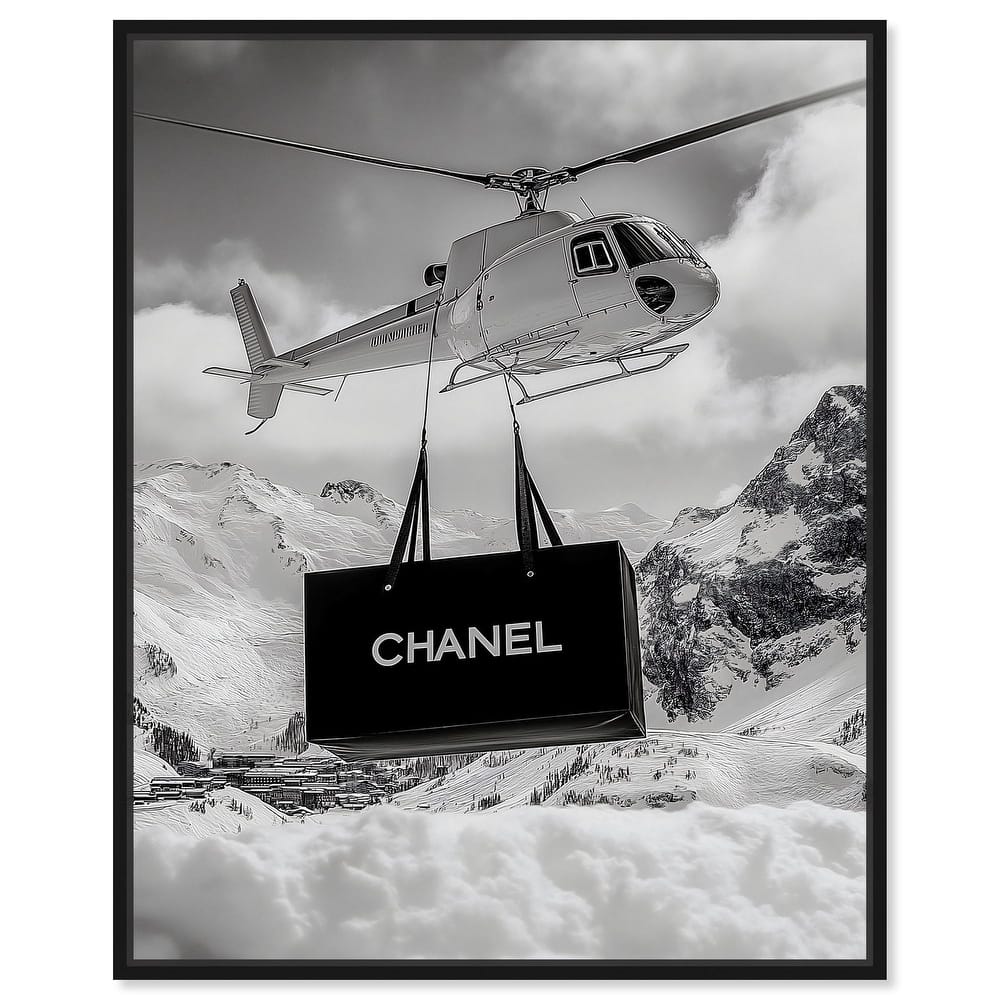 Fashion Delivery Canvas by Art Remedy