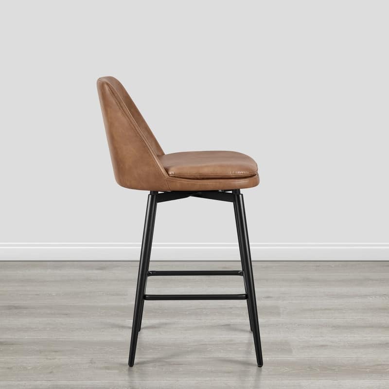 Ariel Counter Height Swivel Barstool Set