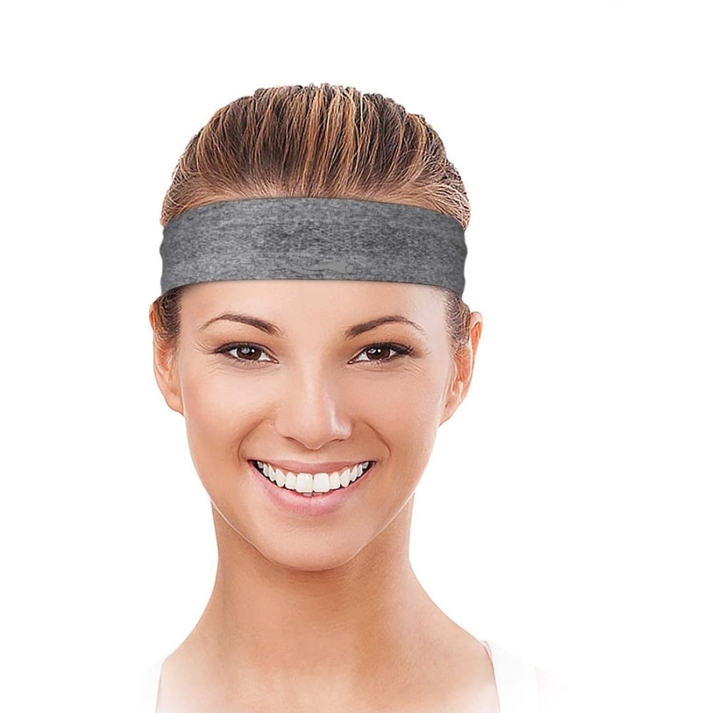 5ct Exercise & More Soft & Stretchy Fashionable Sports Headbands for Yoga 