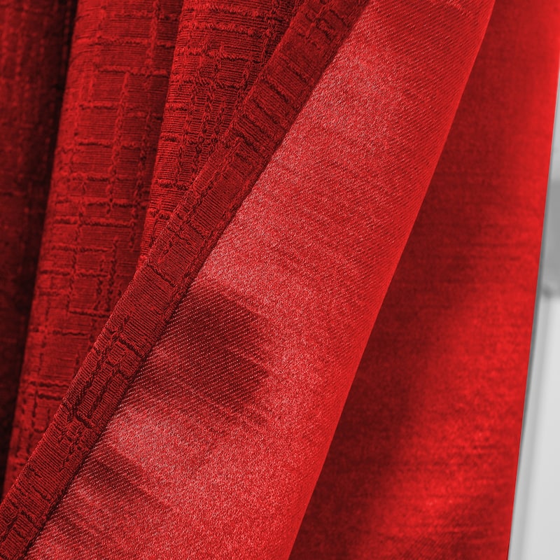 Lynx Matte Embossed Room Darkening Grommet Panel 84" - (1x) 52 x 84 in.