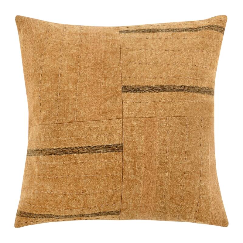 Villa by Classic Home Origin Belgian Linen Blend Throw Pillow
