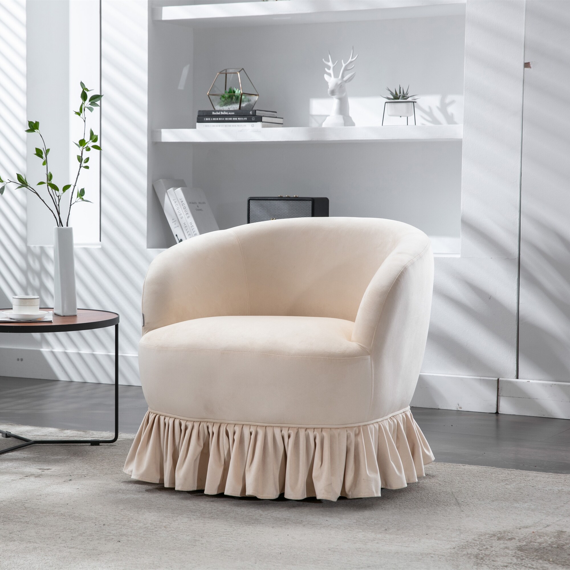 Round shop computer chair