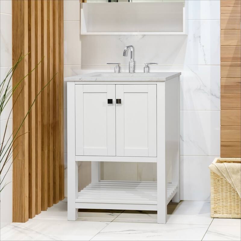 Tribecca 24" 2-Door Vanity - White