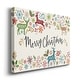 preview thumbnail 2 of 8, Cheerful Garden I -Premium Gallery Wrapped Canvas - Ready to Hang